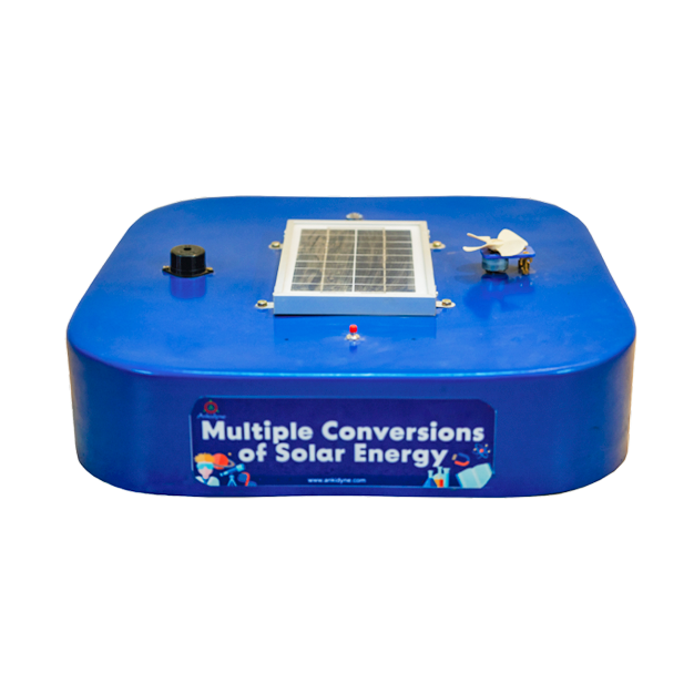 Multiple Conversion of Solar Energy -  Working Model – STEM Lab Solar Energy Experiment Setup | CBSE, ICSE, IB Curriculum Aligned | For Classes 7-12 | Age 12+ | Hands-On Renewable Energy Teaching Aid | Ankidyne
