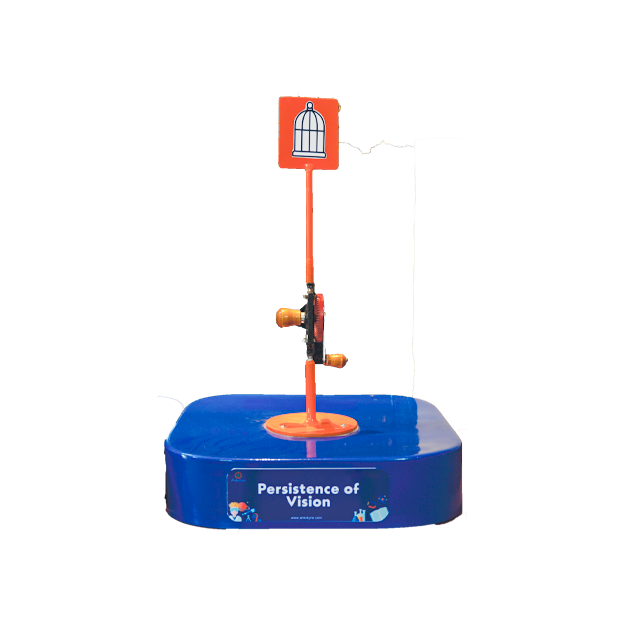Persistence of Vision – Human Eye & Motion Perception STEM Lab Exhibit | For CBSE, ICSE, IB Syllabus | For Classes 6-9 | Age 11+ | Visual Physics Learning Model | Ankidyne