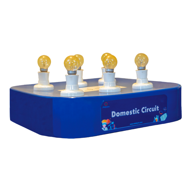 Domestic Circuits Model (Series / Parallel Connections) – STEM Lab Physics Equipment for CBSE, ICSE, IB Boards | Hands-On Electrical Circuit Learning for Classes 6-10 | Age 11+ | Ankidyne