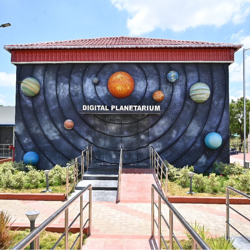 Digital Planetarium Dome for Schools and Science Parks – Space Learning Experience for Students | Smart Classroom Equipment for CBSE, ICSE, IB Curriculum | STEM & Astronomy Education Model by Ankidyne