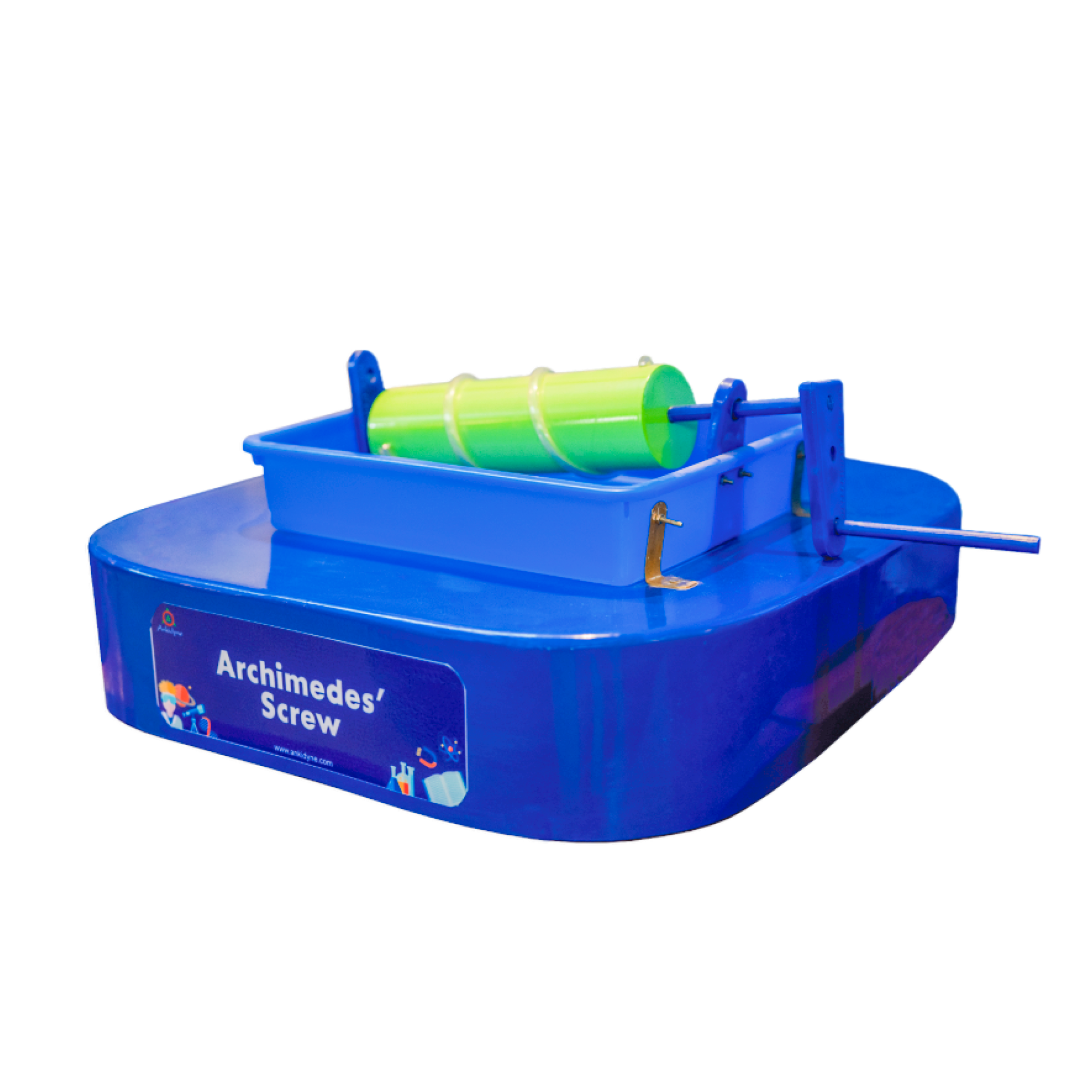 Archimedes Screw – STEM Lab Model for Demonstrating Water Lifting and Simple Machines | For CBSE, ICSE, IB & State Board Science Curriculum | Suitable for Classes 5-8 | Age 10+ | Ankidyne