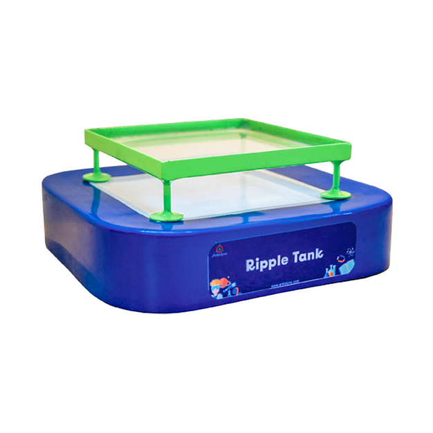 Ripple Tank Apparatus – Light & Wave Physics Demonstration Tool | STEM Lab Equipment for CBSE, ICSE, IB Curriculum | For Classes 9-12 | Age 13+ | Reflection, Refraction & Interference Study | Ankidyne